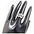 Anello band Vivienne Westwood Nero Argento - vista 6