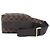 Bolso de hombro Louis Vuitton Damier Geronimos Damier ebene - vista 2
