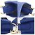 Hermès Borsa a Spalla Hermes Evelyne 1 GM Blu - vista 12
