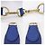 Hermès Borsa a Spalla Hermes Evelyne 1 GM Blu - vista 15