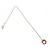 Tiffany & Co Collana Tiffany Crown of Hearts Argento Rosso - vista 3