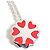 Tiffany & Co Collana Tiffany Crown of Hearts Argento Rosso - vista 7