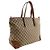 Borsa Tote Gucci Sherry Line Marrone - vista 3