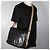 Borsa a tracolla Bally Trainspotting Nero Giallo - vista 19