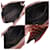 Borsa Chanel Wild Stitch Marrone Rosso - vista 5