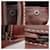 Borsa Chanel Wild Stitch Marrone Rosso - vista 8