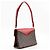 Borsa a Spalla Louis Vuitton Saint Michel Marrone Rosso - vista 3