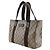 Borsa Tote Gucci GG Supreme Canvas Marrone - vista 2
