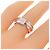 Tiffany & Co Portachiavi Tiffany Modern in oro bianco 18K - vista 5