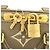 Borsa Boston Louis Vuitton Bicolor Monogram Empreinte Speedy Bandoulière Grigio Crudo - vista 3