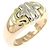 Bulgari Bvlgari Dreifarben-Ring 750