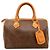 Borsa Boston in PVC marrone Etro