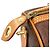 Borsa Boston in PVC marrone Etro - vista 8