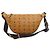 Borsa marsupio MCM Fursten marrone PVC - vista 2