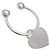 Portachiavi Tiffany & Co. in argento sterling 925 con ciondolo a cuore