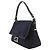 Borsa a tracolla Fendi Mamma Bucket Blu navy - vista 2