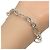 Pulseira de elos ovais com fecho toggle Tiffany & Co. Prata - vista 3