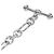 Pulseira de elos ovais com fecho toggle Tiffany & Co. Prata - vista 4