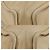 Borsa a tracolla in pelle di vitello beige Loewe - vista 4