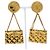 Orecchini a clip dorati Chanel D'oro