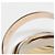 Cartier Trinity 5-Ring Band Ring Silber Golden - Ansicht 4