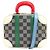 Borsa Louis Vuitton Damier Canvas Valisette BB Multicolore Damier ebene