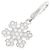 Bulgari Collana con ciondolo Snowflake Bvlgari