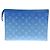 Louis Vuitton Monogram Clouds Pochette Voyage Blu - vista 2