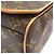 Borsa a tracolla Louis Vuitton Monogram Abbesses Marrone - vista 3
