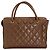 Borsa Tote Chanel Matelassé Marrone - vista 2