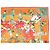 Carré Hermès Kachina di Kermit Oliver 90 cm Seta Arancione Marrone Rosa Bianco Rosso Blu Verde Giallo - vista 5