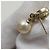 Orecchini Chanel Coco Mark Swing in perle sintetiche Bianco D'oro - vista 10