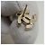 Orecchini Chanel Coco Mark Swing in perle sintetiche Bianco D'oro - vista 9