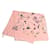 Hermès Sciarpa Hermes Carre Jeun 140 - Fleur et Plume Rosa Multicolore Seta Cachemire