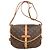 Borsa a Spalla Louis Vuitton Monogram Saumur 30 Monogramma