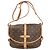 Borsa a Spalla Louis Vuitton Monogram Saumur 30 Monogramma - vista 2