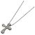 Collar Tiffany & Co. Small Cross de diamante y platino