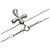 Collar Tiffany & Co. Small Cross de diamante y platino - vista 2