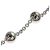 Collar Bulgari B-zero1 Element en oro blanco de 18K - vista 9
