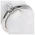 Tiffany & Co. Solitärring aus Platin - Ansicht 2
