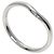 Tiffany & Co. Platin-Ring mit geschwungener Form