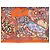 Hermès Carré La Légende de la Forêt 90cm Seta Arancione - vista 7