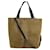NEUF VINTAGE SAC A MAIN YVES SAINT LAURENT CABAS POULAIN BANDOULIERE BAG Marron  - vue 2