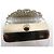 BRACCIALETTO CHANEL MANCHETTE A85987 DEFILE 2015 PLEXIGLASS E Pizzo METALLO LOGO CC Argento - vista 6