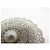 BRACCIALETTO CHANEL MANCHETTE A85987 DEFILE 2015 PLEXIGLASS E Pizzo METALLO LOGO CC Argento - vista 7