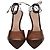 Scarpe con tacco Skye 85 in vernice marrone Gianvito Rossi - vista 2