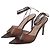 Scarpe con tacco Skye 85 in vernice marrone Gianvito Rossi - vista 4