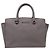 Borsa Selma di Michael Michael Kors in pelle grigia Grigio