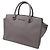 Borsa Selma di Michael Michael Kors in pelle grigia Grigio - vista 2