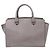 Borsa Selma di Michael Michael Kors in pelle grigia Grigio - vista 5